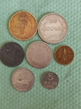 Набор монет довоенной и военной Румынии разного номинала + бонус., фото №3