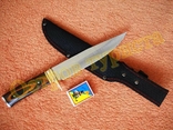 Нож охотничий крепкий Columbia G36 с ножнами, фото №5