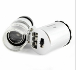 Карманный микроскоп MG 9882 60X с LED и ультрафиолетовой подсветкой (1089), numer zdjęcia 2