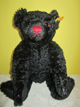 Bear with hump and growl Steiff Black Classic Teddy Bear 46cm Germany, photo number 2