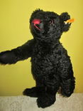 Bear with hump and growl Steiff Black Classic Teddy Bear 46cm Germany, photo number 3