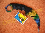 Нож керамбит Rainbow с чехлом CS:GO, numer zdjęcia 3