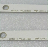 LED подсветка LB40017 V005 (38S) , LB40017 V10338S, 17DLB40VXR1 Toshiba 40L2863, 40L3653, фото №4