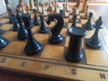 Шахматы старинные деревяные, фото №2