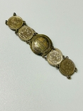 Silver coin bracelet, photo number 4