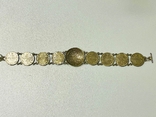 Silver coin bracelet, photo number 8