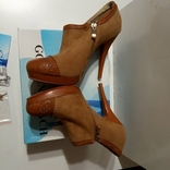Туфли женские на каблуке GOLDEN BEACH 37 размер, фото №7