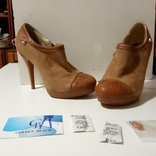 Туфли женские на каблуке GOLDEN BEACH 37 размер, фото №10