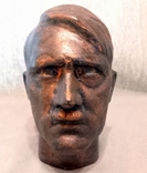 Bust of Adolf Hitler Metal Iron / Before Washing Was Stamp 1944 Photo No. 9, photo number 5