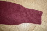 U - Knit pure Кашемировый красивый теплый женский свитер бордо, фото №9