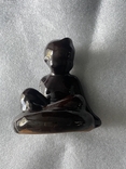Статуэтка миниатюра Купающийся Мальчик майолика, фото №6