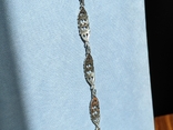 Vintage silver bracelet with marcasite, photo number 5