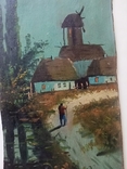 Українська хата біля млина.1900-і р.Без автора, фото №3