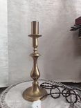 The candlestick has been converted into a lamp., photo number 2