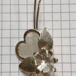 Vintage brooch in the form of a flower, Germany, photo number 8