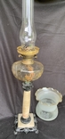 Стариная керосиновая лампа, Англия, фото №8
