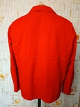 Куртка робоча червона ARY коттон полиестер р-р 52 (відмінний стан), фото №7