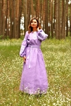 Витончена сукня лавандового відтінку з ніжною вишивкою, numer zdjęcia 6