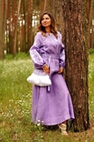 Витончена сукня лавандового відтінку з ніжною вишивкою, numer zdjęcia 10