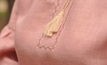 Жіночна вишиванка з ніжним візерунком пудрового рожевого відтінку, фото №6
