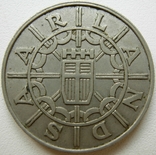 Saarland 100 francs 1955, photo number 3