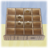 Скринька-коробочка з дерева (фанери) під копійки з холдерами (02030004), фото №12
