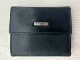 Жіночий шкіряний гаманець Karya (чорний), фото №3
