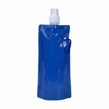 Портативная мягкая складная бутылки-фляга для воды с карабином 480мл (1450), photo number 2