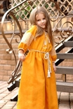Яскрава дитяча сукня з натуральної тканини, numer zdjęcia 3