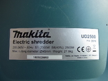 Подрібнювач для ГІілок MAKITA UD 2500 з Німеччини, photo number 7