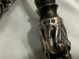 Корсетний крючок Ложка для взуття срібло 19 століття Англія, фото №13