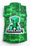 Дитяча куртка жилетка з світловідбиваючими елементами MineCraft зелена 134 ріст 1062b134, фото №5