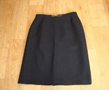  C&amp;A Canda 100 % шерсть женская теплая зимняя юбка черная, numer zdjęcia 7