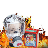 Маска противогаз, панорамный противогаз Fire mask, фото №6