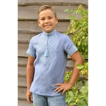 Літній комплект для дітей - вишита сорочка для хлопчика та сукня з вишивкою для дівчинки, фото №3