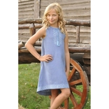 Літній комплект для дітей - вишита сорочка для хлопчика та сукня з вишивкою для дівчинки, фото №6