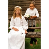 Святковий комплект для дітей - вишиванка для хлопчика і довга сукня для дівчинки, фото №7