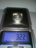 Кольцо серебро 925 скань(филигрань) 19, фото №3