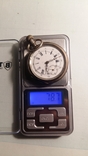 Старинные мужские карманные часы Remontoir Серебро Швейцария, фото №7