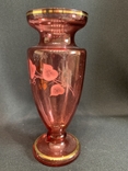 Vase Pink Crystal Bohemia, photo number 4