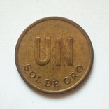 Перу 1 соль 1976 г., фото №2