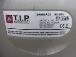 Станок Лєнточний лобзик T.I.P. WGO5368 BANDSAGE BS 200-J з Німеччини, фото №4