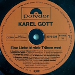 Karel Gott / Eine Liebe Ist Viele Trnen Wert // Polydor // 1980 // Vinyl / LP / Album, photo number 8