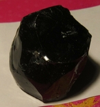 Красивый черный камень, фото №3
