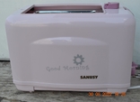 Тостер " Sanusy " SN-2502. Austria. 2 slice cool touch toaster. 230V, 50Hz, 750W. Новый, photo number 3