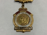 Медаль масонська 25 років на троні королеви Єлизавети II Великобританія, фото №5