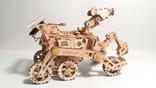 Сборная модель Марсоход Nasa Harbinger Rover. ROKR США. Дерево, фото №2