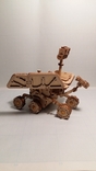 Деревянная модель Марсоход Nassa Vagabond Rover 503 V2. Rokr США., фото №3