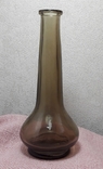 Бутылочка аптечная или парфюмерный флакон 14 см , коричневое стекло, фото №2