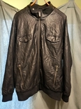  bomber jacket men's jacket eco-leather, photo number 4